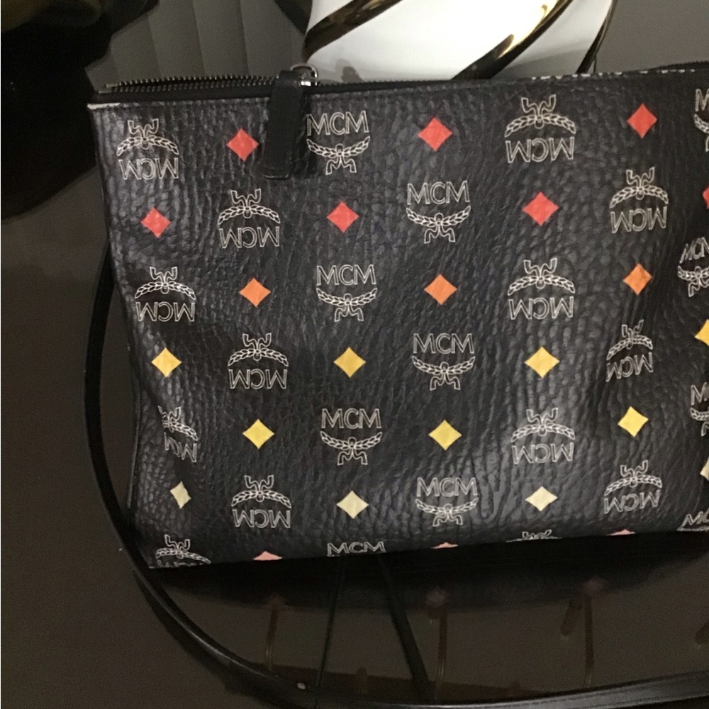 MCM Crossbody bag Colorful Diamond Accents